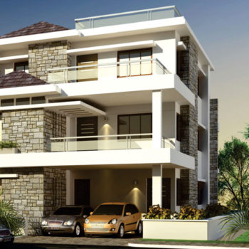 front elevation, Shreeji Group Projects2