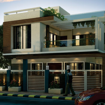 Best Architects and Interior Designer in Indore, front elevation, Shreeji Group Projects5